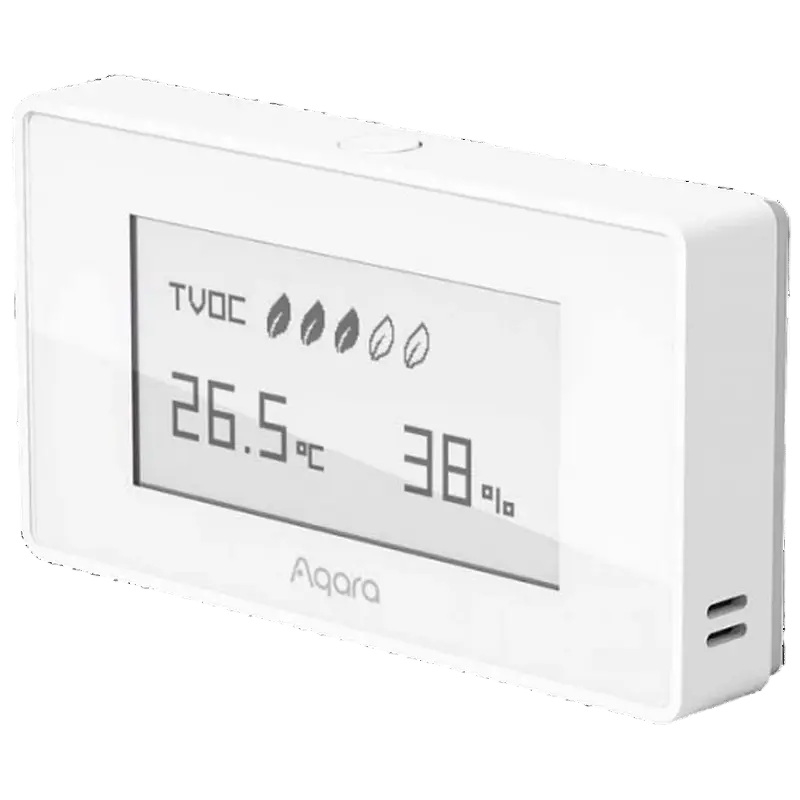 Smart senzor de temperatura și umiditate AQARA TVOC Air Quality Monitor, Alb - photo