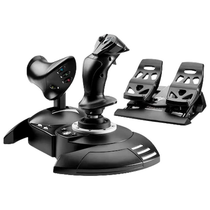 Игровой джойстик Thrustmaster T.Flight Full Kit X, Чёрный - photo