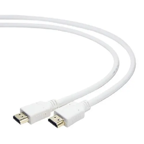 Cablu Video Cablexpert CC-HDMI4-W-10, HDMI (M) - HDMI (M), 3m, Alb - photo