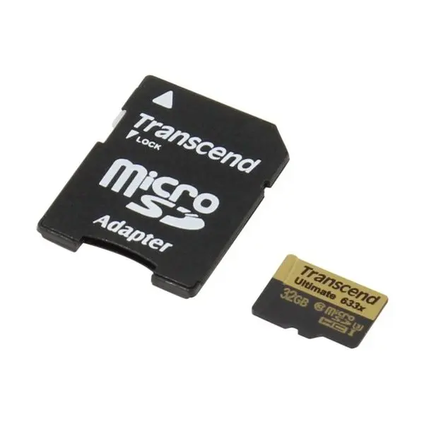 Card de Memorie Transcend microSDHC Class 10, 32GB (TS32GUSDU3) - photo