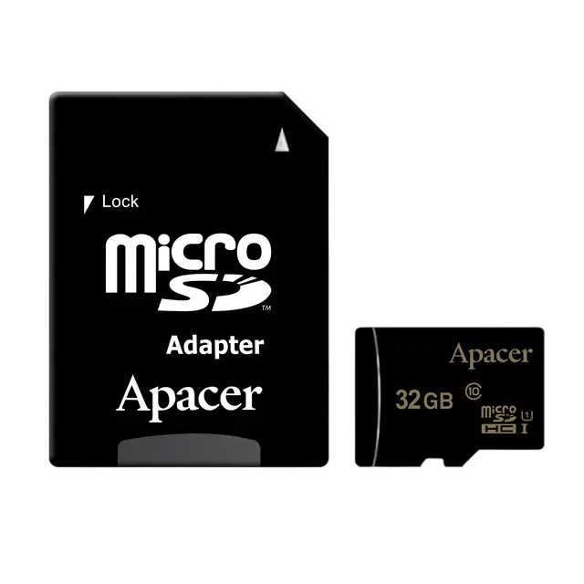 Карта памяти Apacer AP32GMCSH10U1-R, 32Гб (AP32GMCSH10U1-R) - photo