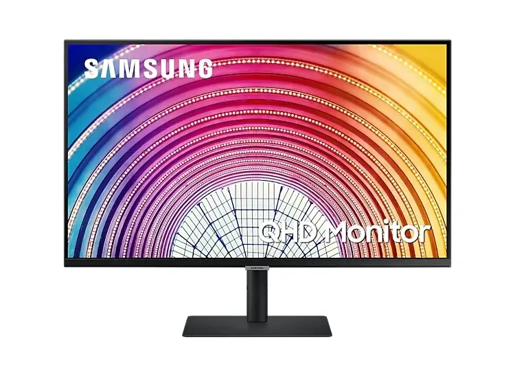 31,5" Monitor Samsung S32A600NWI, VA 2560x1440 WQHD, Negru - photo