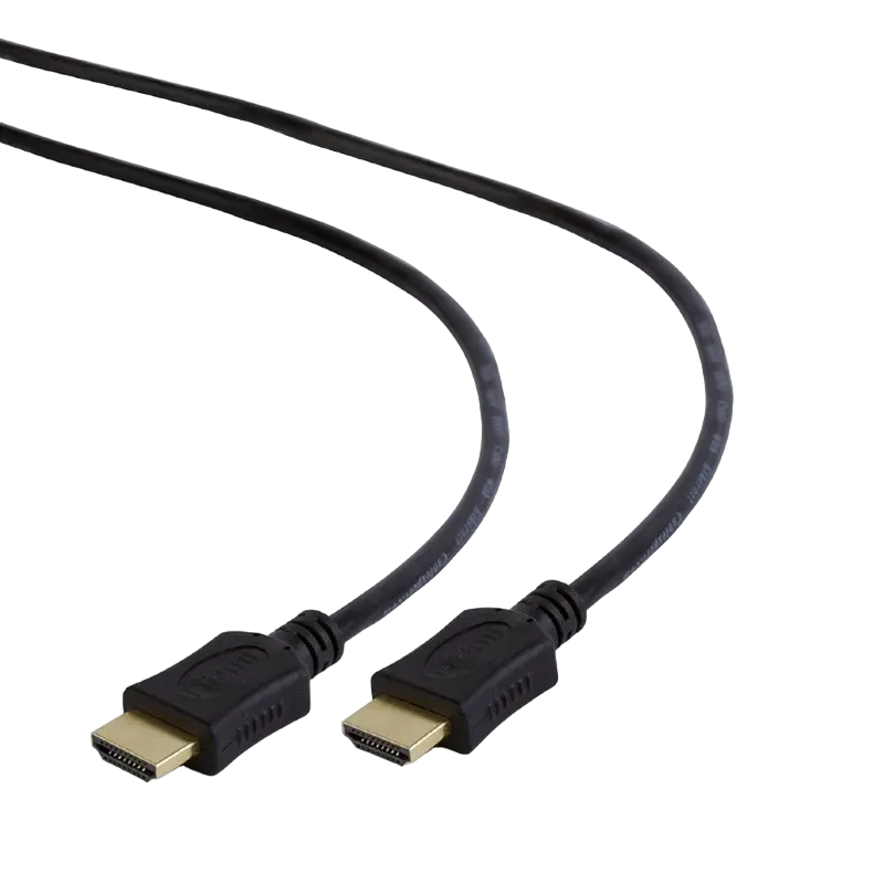 Видеокабель Cablexpert CC-HDMI4L-0.5M, HDMI (M) - HDMI (M), 0,5м, Чёрный - photo