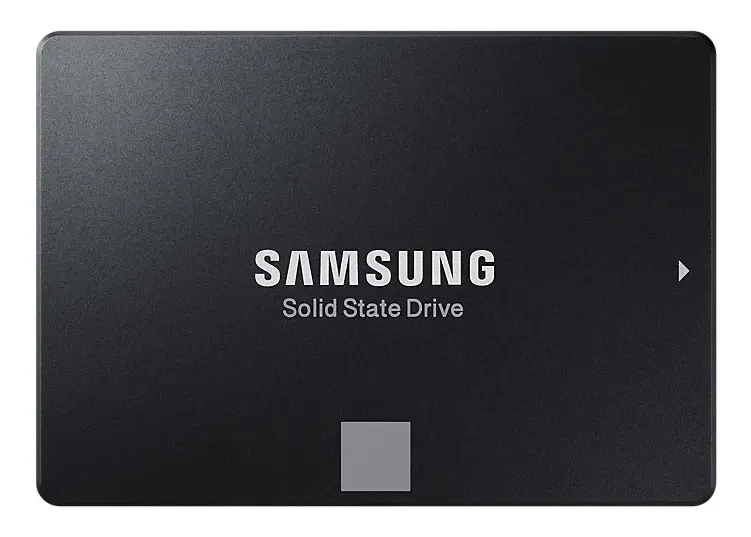 2.5" SATA SSD 1.0TB Samsung  860 EVO "MZ-76E1T0BW" [R/W:550/520MB/s, 98K IOPS, MJX, V-NAND 3bit MLC] - photo