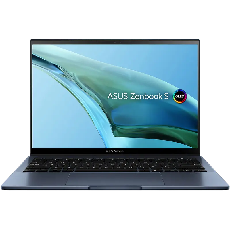 Ноутбук 13,3" ASUS Zenbook S 13 OLED UM5302TA, Ponder Blue, AMD Ryzen 7 6800U, 16Гб/512Гб, Без ОС - photo