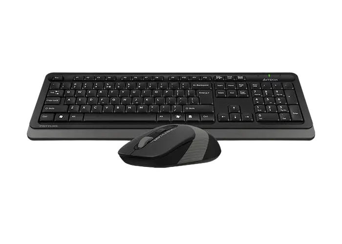 Set Tastatură + Mouse A4Tech FG1010, Fără fir, Negru/Gri - photo