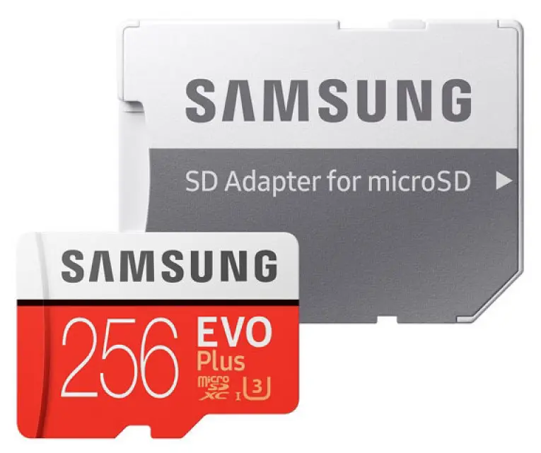 Карта памяти Samsung EVO Plus MicroSD, 256Гб (MB-MC256GA/RU) - photo