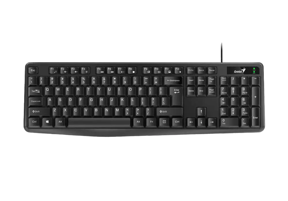Tastatură Genius KB-117, Cu fir, Negru - photo