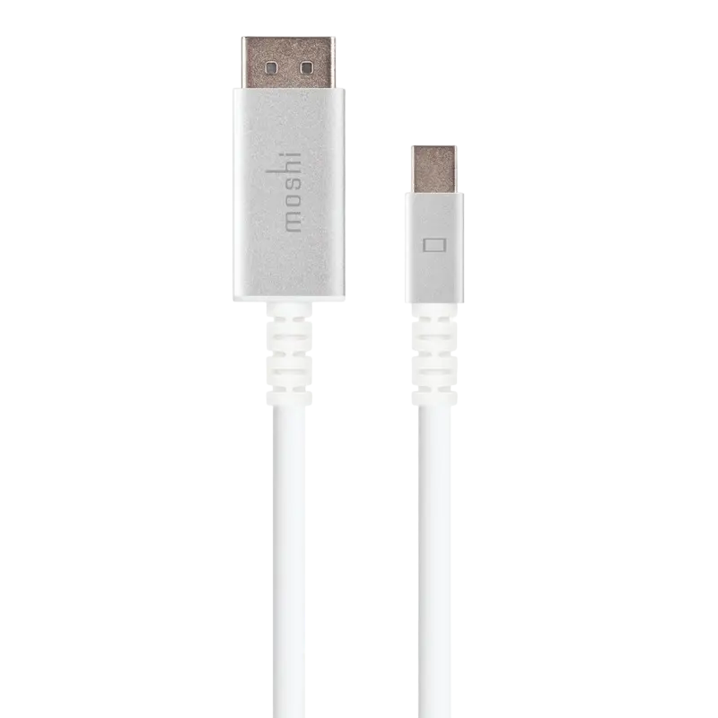 Видео кабель Moshi Mini DisplayPort to DisplayPort Cable, 1,5м, Белый - photo