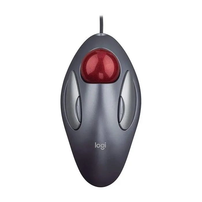 Mouse Logitech TrackMan Marble, Gri - photo