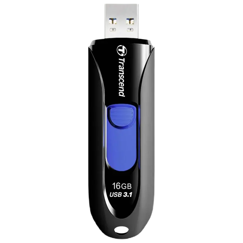 USB Flash накопитель Transcend JetFlash 790, 16Гб, Чёрный - photo