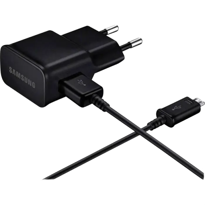 Зарядное устройство Samsung Travel Charger microUSB, 5Вт, Чёрный - photo