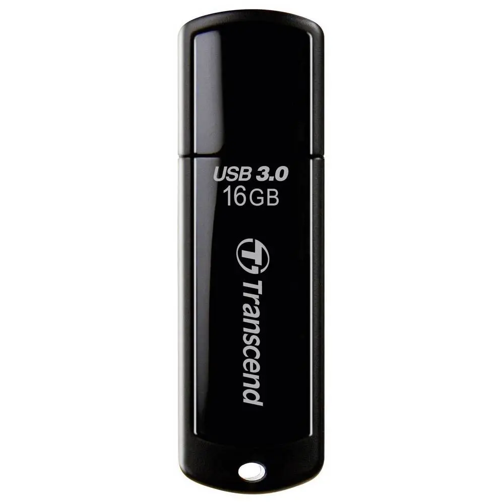  16GB USB3.1 Flash Drive Transcend "JetFlash  700", Black, Classic Cap (R/W:90/20MB/s) - photo