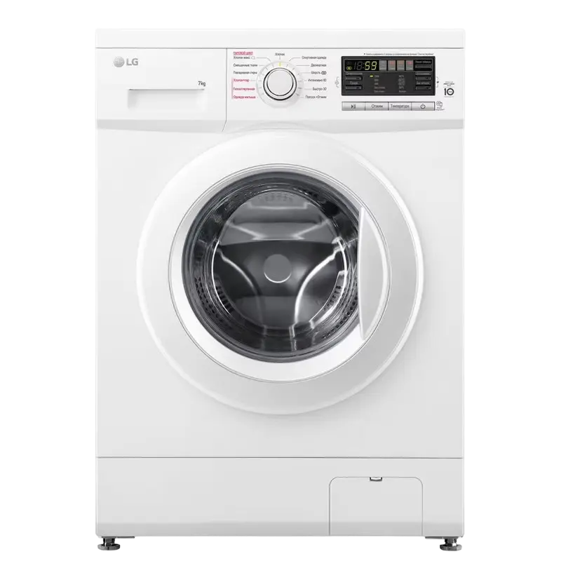 Mașină de spălat LG F1296HDS0, 7kg, Alb - photo