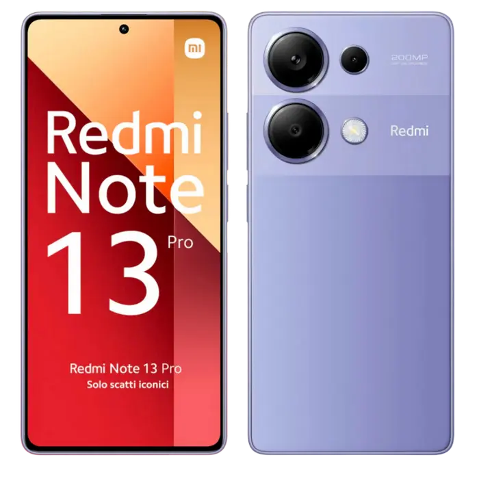 Smartphone Xiaomi Redmi Note 13 Pro, 8GB/256GB, Lavender Purple - photo