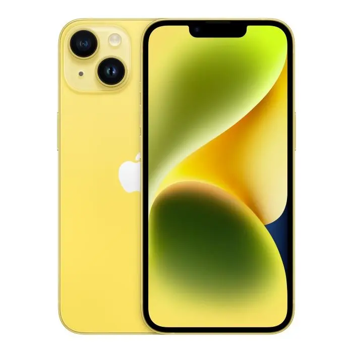 Smartphone Apple iPhone 14, 6GB/128GB, Yellow - photo