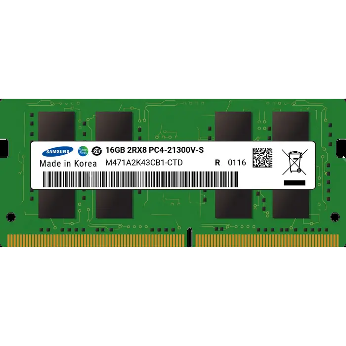 Memorie RAM Samsung M471A2K43CB1-CTD, DDR4 SDRAM, 2666 MHz, 16GB - photo