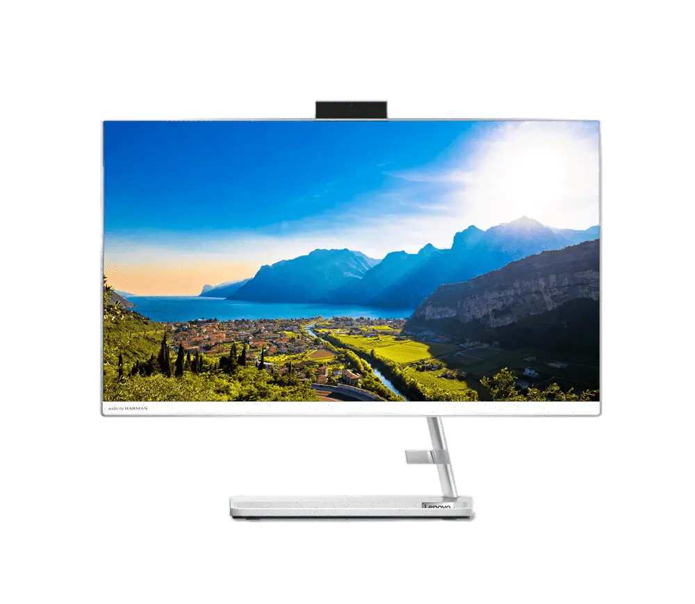 Моноблок Lenovo IdeaCentre 3 27ALC6, 27", AMD Ryzen 5 7530U, 16Гб/512Гб, Без ОС, Белый - photo