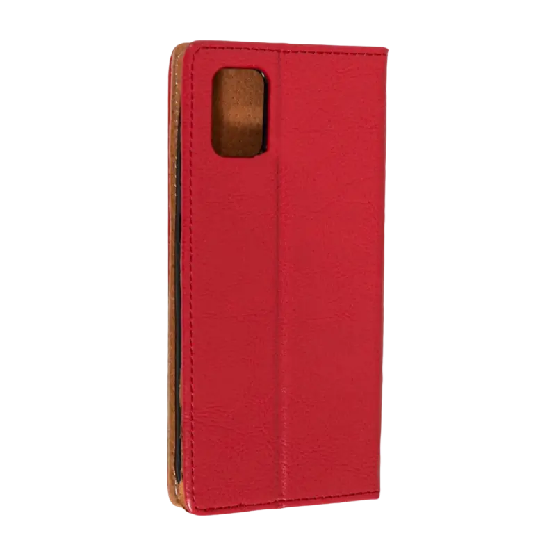 Husă tip carte Xcover Redmi 9T/Poco M3 - Soft Book, Roșu - photo