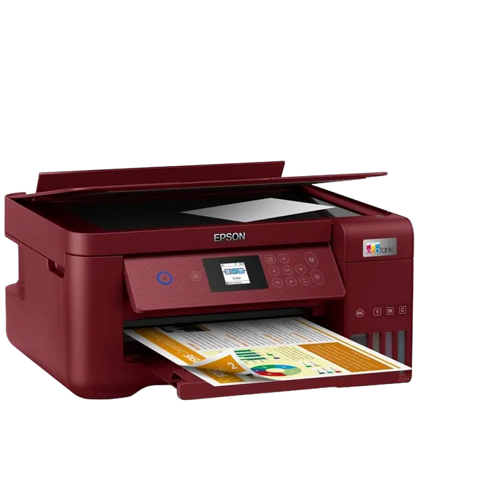 Imprimantă cu jet de cerneală Epson MFD EcoTank L4267, Bordo - photo