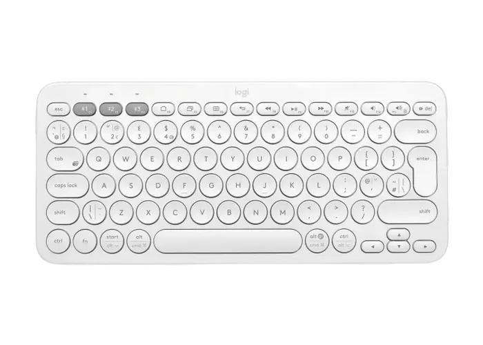 Клавиатура Logitech K380, Беспроводное, Белый - photo