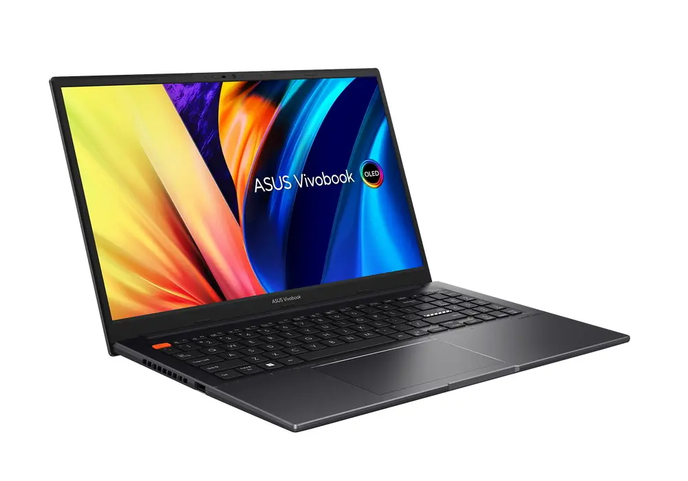 Laptop 15,6" ASUS Vivobook S 15 OLED K3502ZA, Indie Black, Intel Core i5-12500H, 16GB/512GB, Fără SO