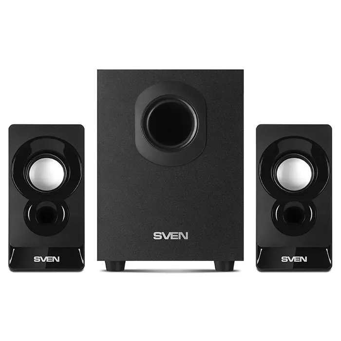 Speakers SVEN "MS- 85" Black, 10w / 5w + 2x2.5w / 2.1 - photo