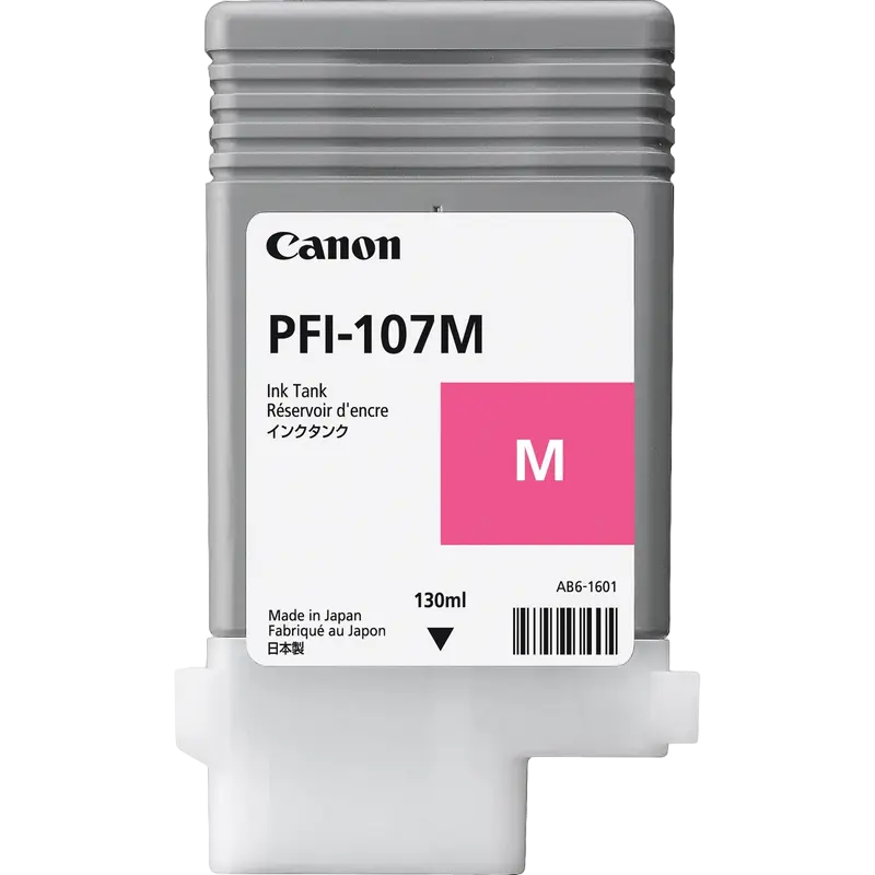 Cartuș de cerneală Canon PFI-107, 130ml, Magenta - photo