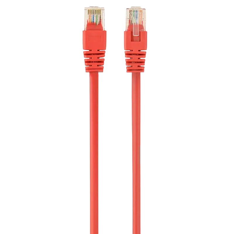 Patch cord Cablexpert PP12-3M/R, CAT5e UTP, 3m, Roșu - photo