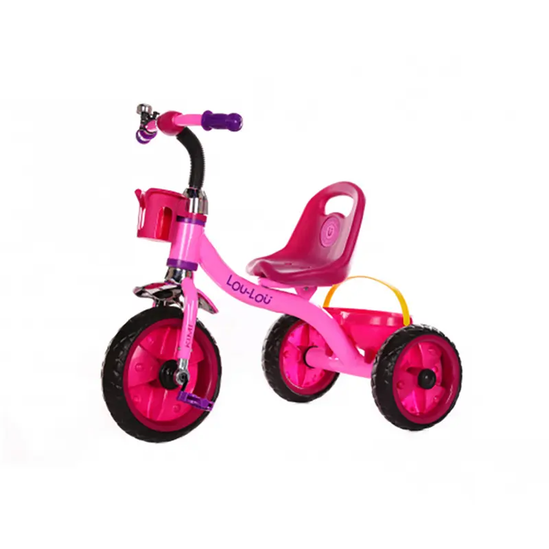 Трехколесный велосипед Kikka Boo Lou-Lou Kimi, Розовый - photo