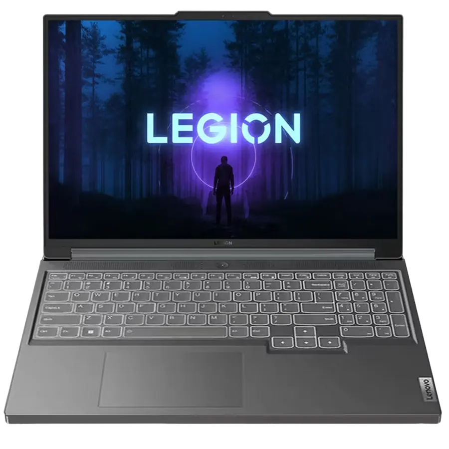 Laptop Gaming 16" Lenovo Legion Slim 5 16IRH8, Storm Grey, Intel Core i7-13700H, 16GB/1024GB, Fără SO - photo
