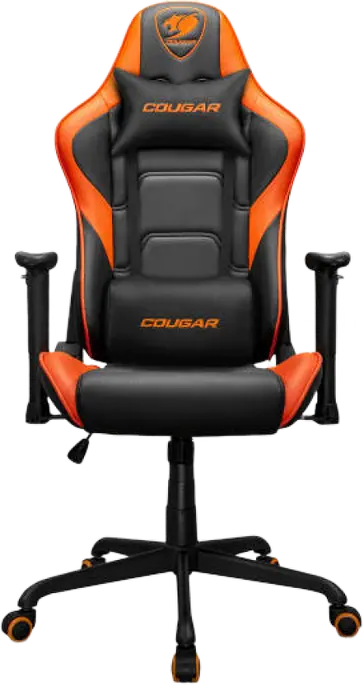 Игровое кресло Cougar ARMOR ELITE, ПВХ Кожа, Черный/Оранжевый - photo