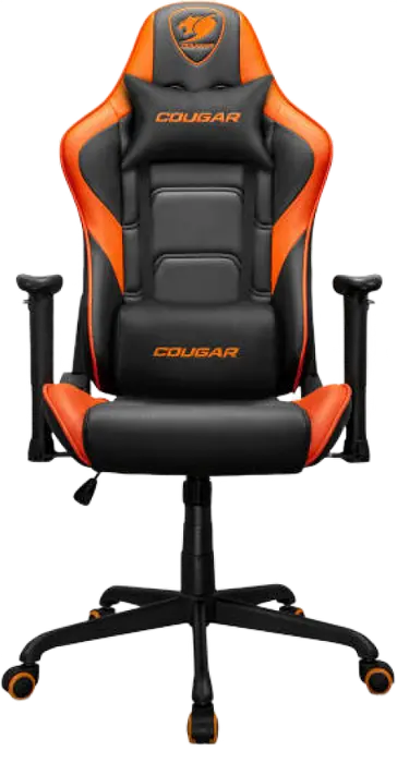 Scaun Gaming Cougar ARMOR ELITE, PVC Piele, Negru/Portocaliu - photo