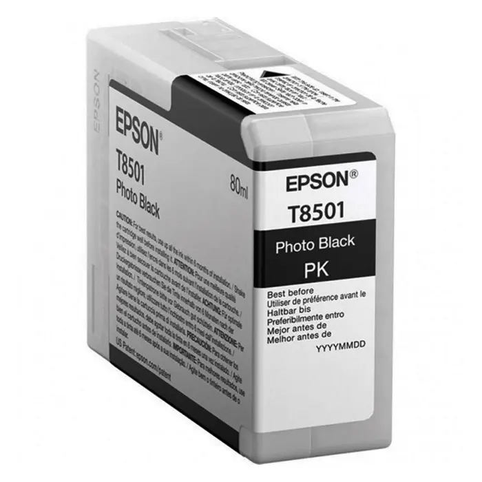 Cartuș de cerneală Epson T850 UltraChrome HD, 80ml, Negru foto - photo