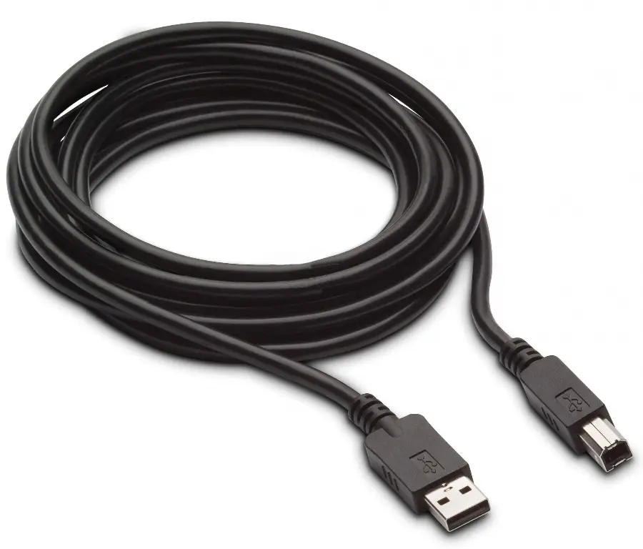 Cablu încărcare și sincronizare APC Electronic US1014, USB Type-A/USB Type-B, 1,8m, Negru