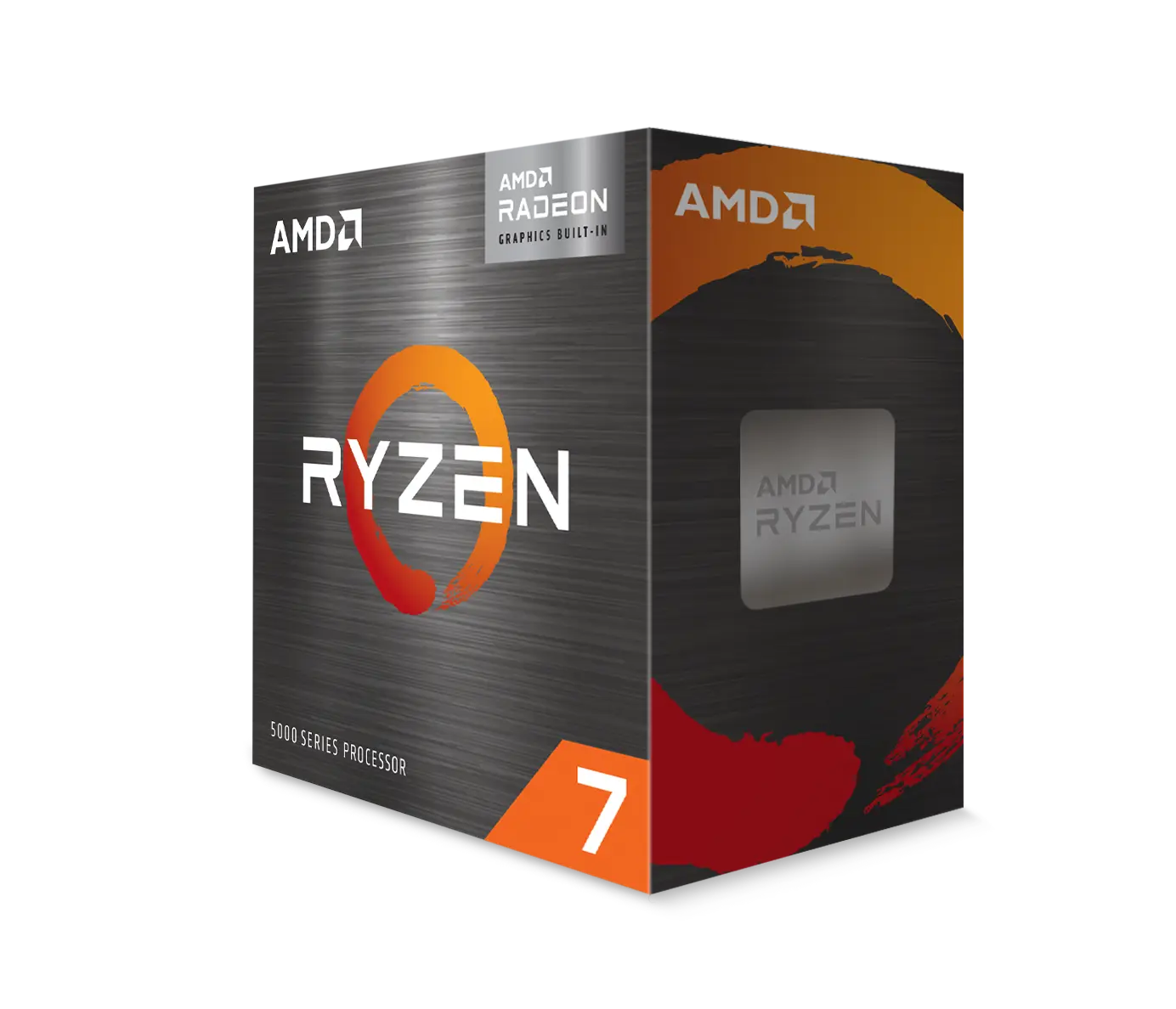 Процессор AMD Ryzen 7 5700G, Radeon Graphics, 8 GPU cores, Кулер | Box - photo