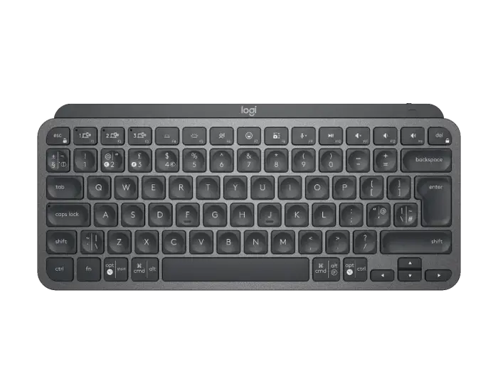 Клавиатура Logitech MX Keys Mini, Беспроводное, Графитовый - photo