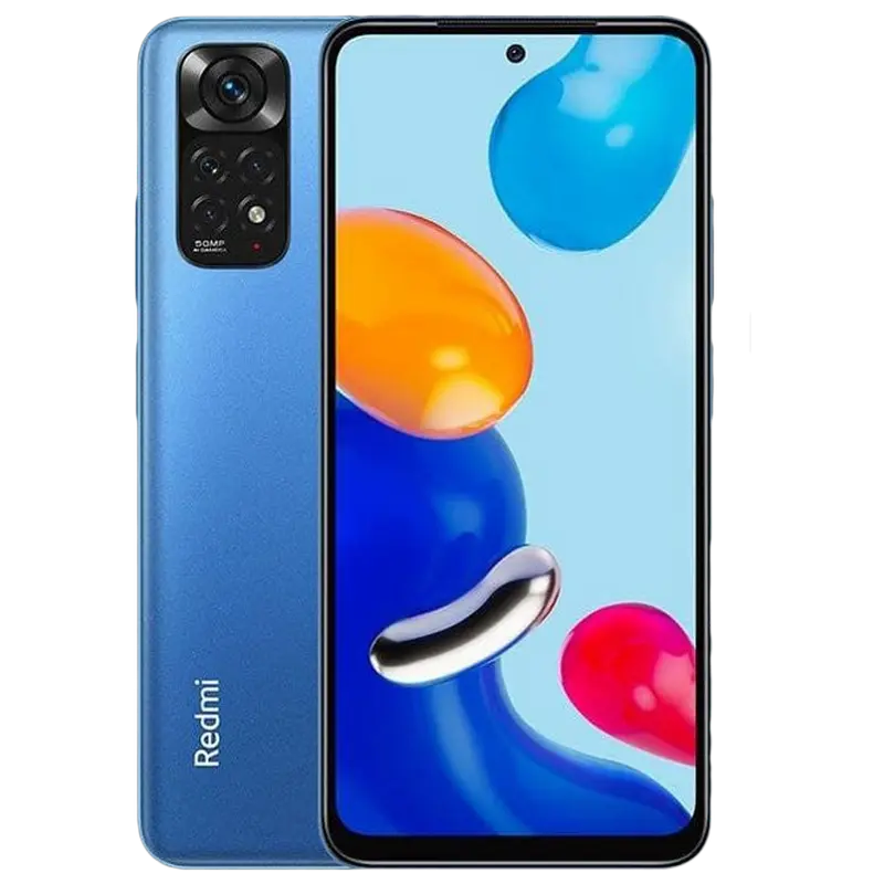 Смартфон Xiaomi Redmi Note 11, 4Гб/64Гб, Синий - photo