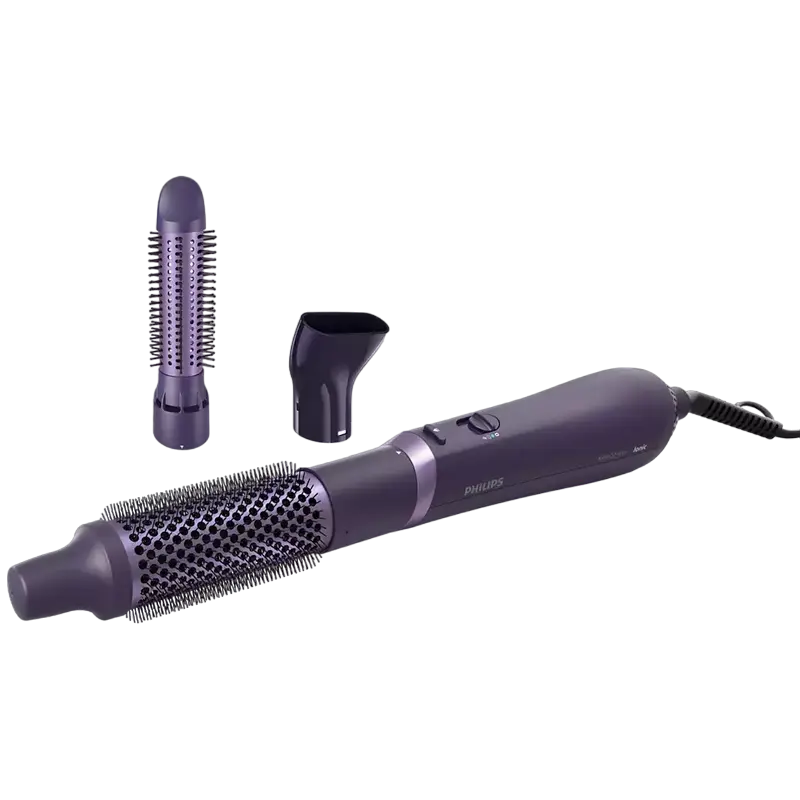 Uscător de păr-perie Philips BHA305/00, 800W, Violet - photo