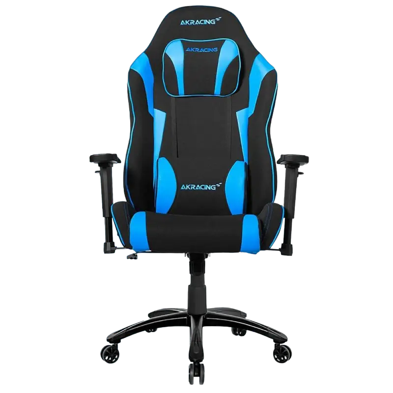 Игровое кресло AKRacing CORE EX SE, Ткань, Черный/Синий - photo