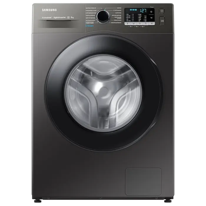 Mașină de spălat Samsung WW80AGAS22AX, 8kg, Gri - photo