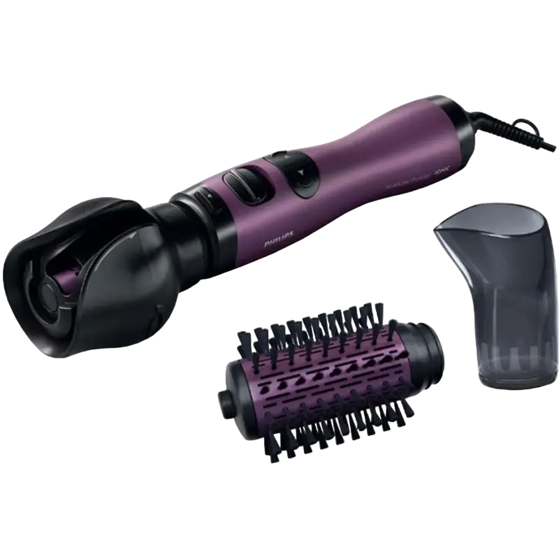 Uscător de păr-perie Philips StyleCare HP8668/00, 800 W, Violet - photo