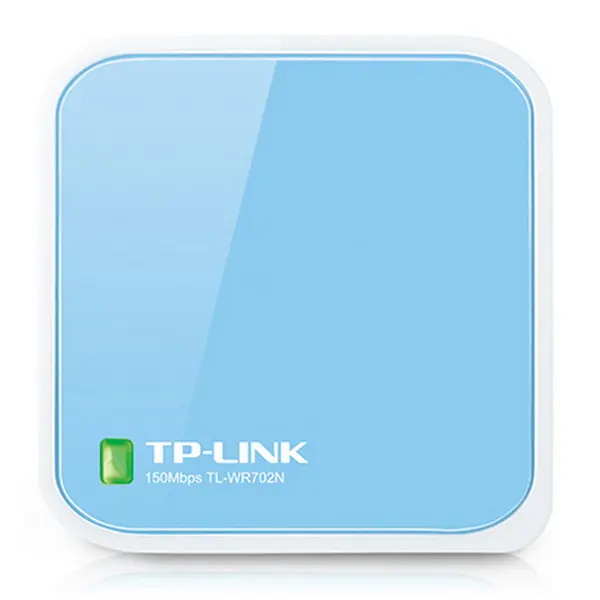 Router fără fir TP-LINK TL-WR702N, Albastru deschis - photo