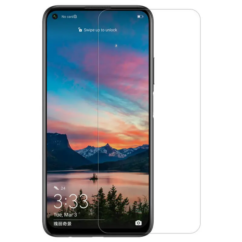 Защитное стекло Nillkin Huawei P40 lite - Tempered Glass H, Прозрачный - photo