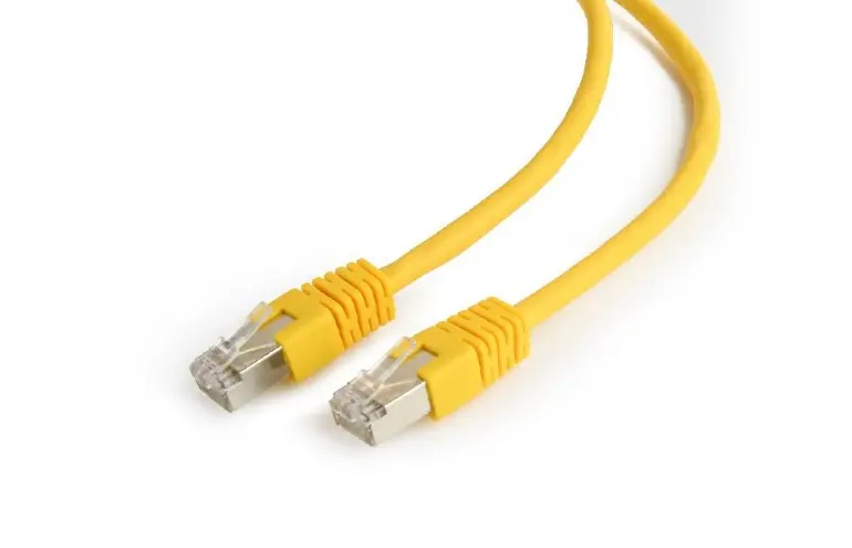 Патч-корд Cablexpert PP6-1M/Y, Cat6 FTP , 1м, Жёлтый - photo