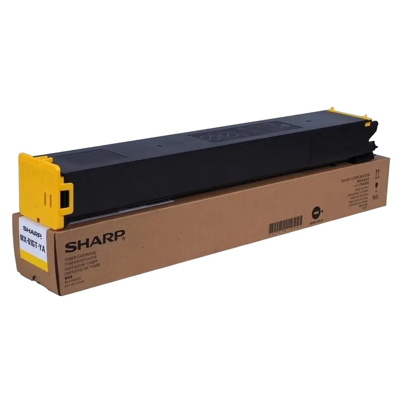 Тонер Sharp MX61GTYA, Желтый - photo