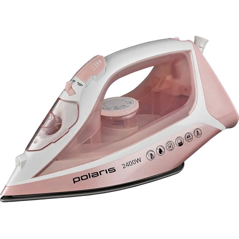 Утюг Polaris PIR 2497AK, 2400Вт, Розовый - photo