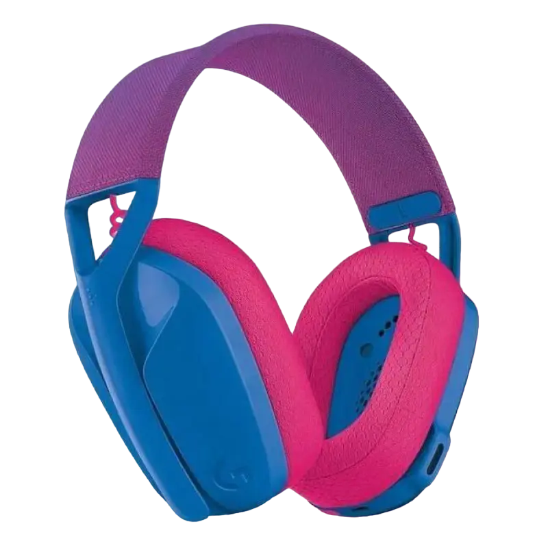 Игровая Гарнитура Logitech G435, Беспроводной, Синий/Розовый - photo