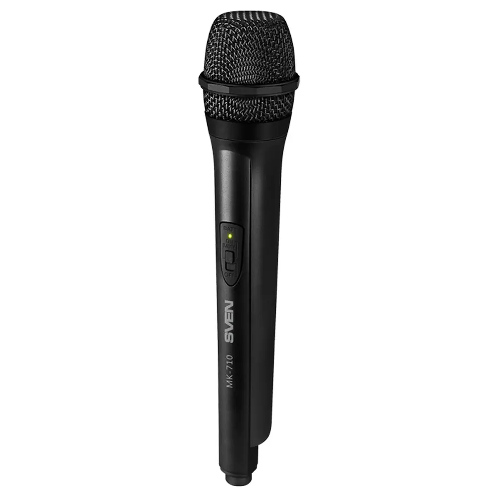 Microfon Karaoke SVEN MK-710, Fără fir, Negru - photo