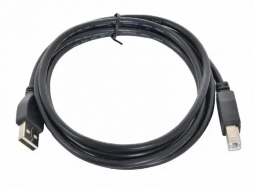 Cablu de comunicație Gembird CCF-USB2-AMBM-6, USB Type-A/USB Type-B, 1,8m, Negru
